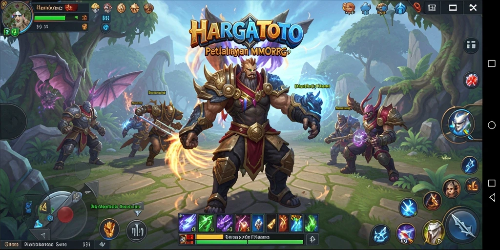 Tampilan seru dari gameplay HARGATOTO yang penuh petualangan.
