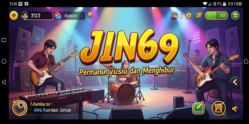Tampilan gameplay yang menarik dan interaktif dari JIN69.