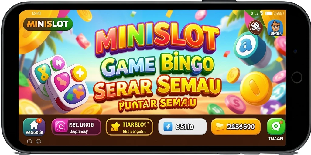 Tampilan screenshot gameplay seru di MINISLOT saat bermain Bingo.