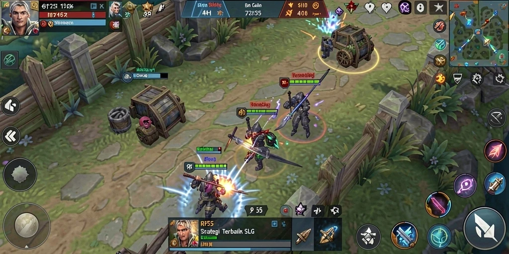 Gameplay mendebarkan dalam RP55 menunjukkan pertempuran strategis.